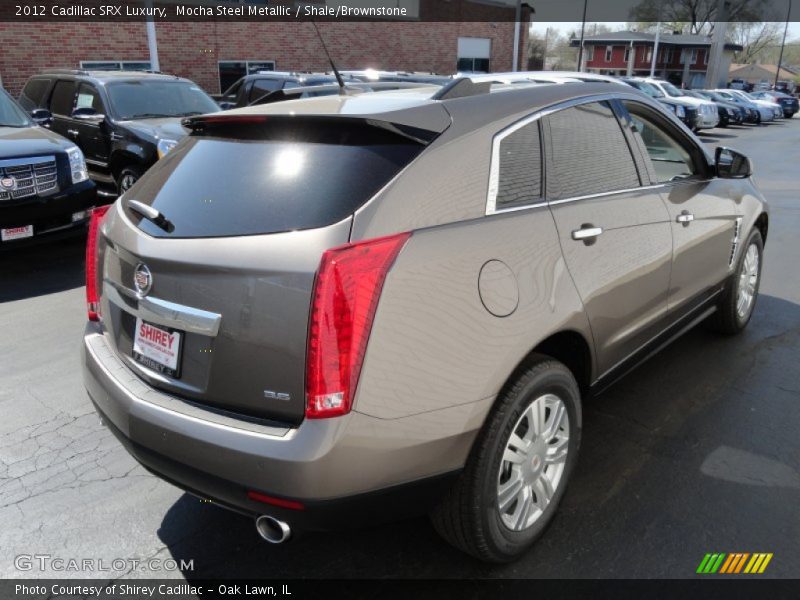Mocha Steel Metallic / Shale/Brownstone 2012 Cadillac SRX Luxury