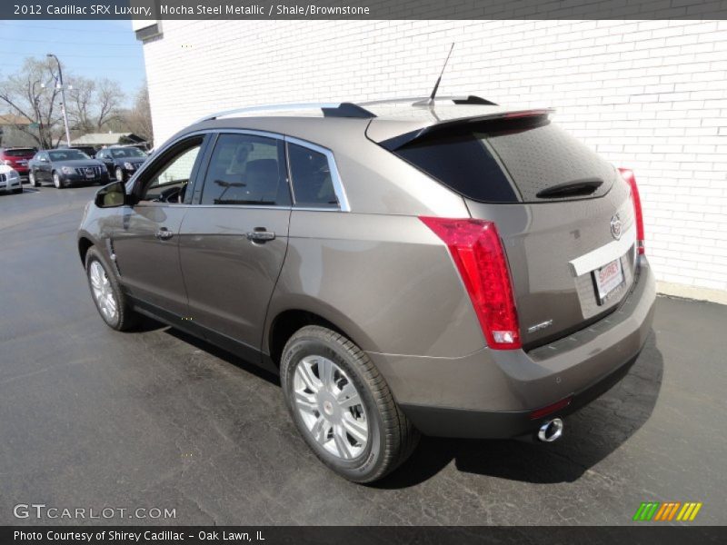Mocha Steel Metallic / Shale/Brownstone 2012 Cadillac SRX Luxury