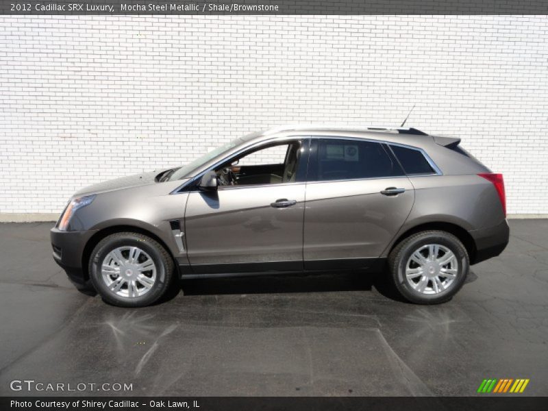 Mocha Steel Metallic / Shale/Brownstone 2012 Cadillac SRX Luxury