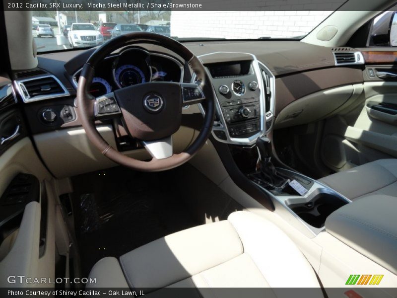 Mocha Steel Metallic / Shale/Brownstone 2012 Cadillac SRX Luxury