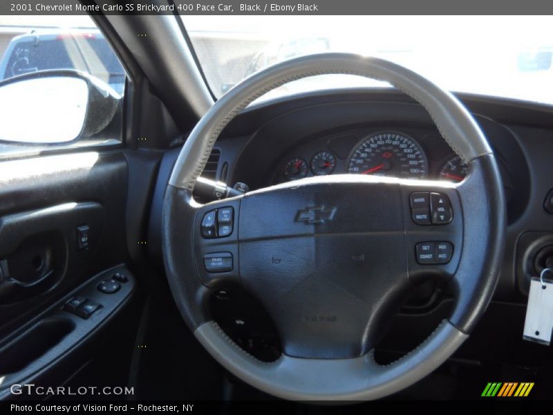 Black / Ebony Black 2001 Chevrolet Monte Carlo SS Brickyard 400 Pace Car