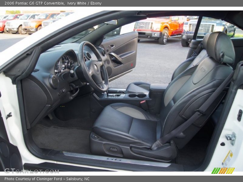 Ivory White / Ebony 2006 Pontiac G6 GTP Convertible