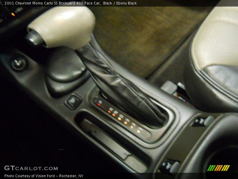 Black / Ebony Black 2001 Chevrolet Monte Carlo SS Brickyard 400 Pace Car