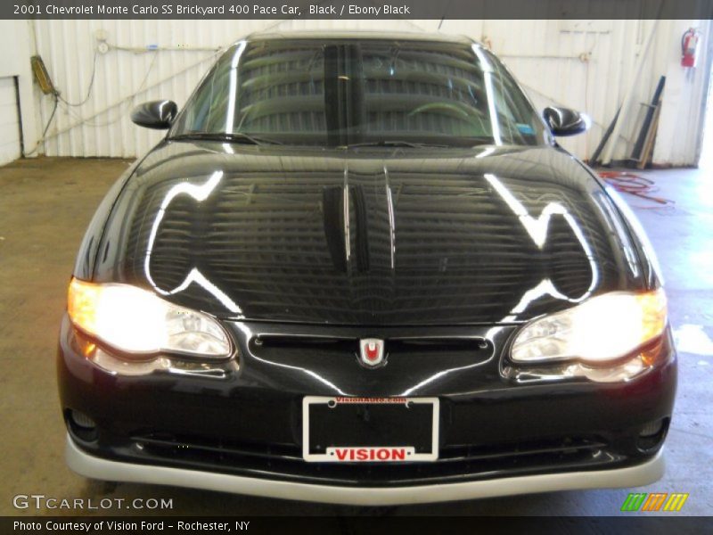 Black / Ebony Black 2001 Chevrolet Monte Carlo SS Brickyard 400 Pace Car