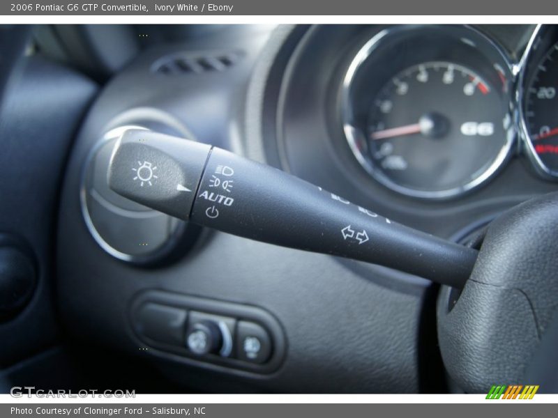 Ivory White / Ebony 2006 Pontiac G6 GTP Convertible