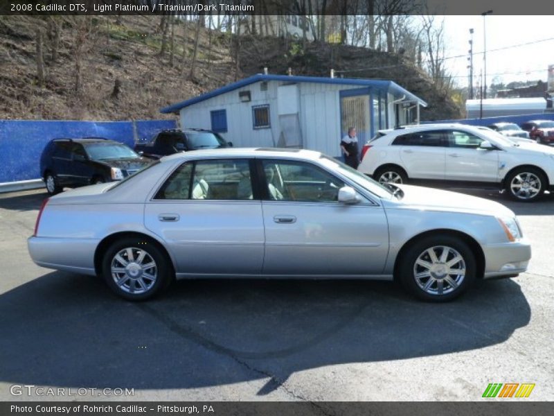 Light Platinum / Titanium/Dark Titanium 2008 Cadillac DTS