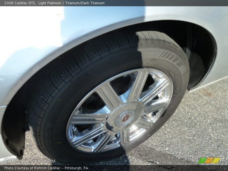 Light Platinum / Titanium/Dark Titanium 2008 Cadillac DTS