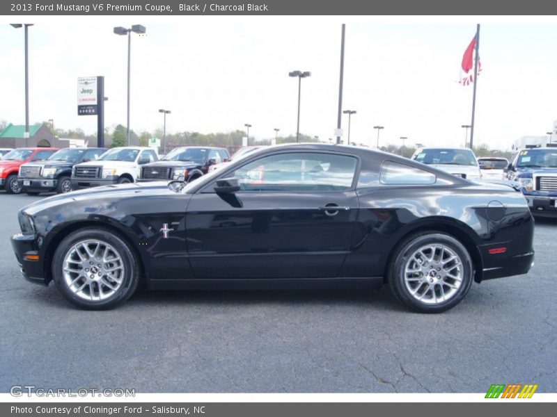  2013 Mustang V6 Premium Coupe Black