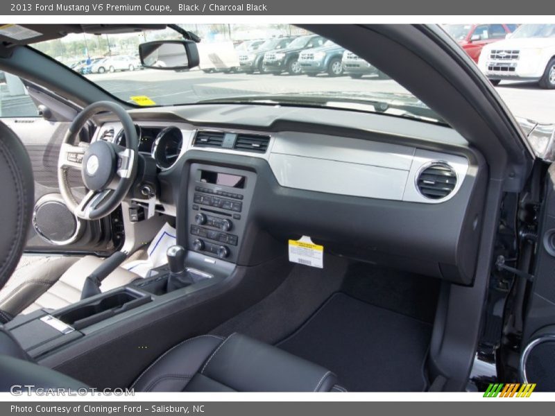 Dashboard of 2013 Mustang V6 Premium Coupe