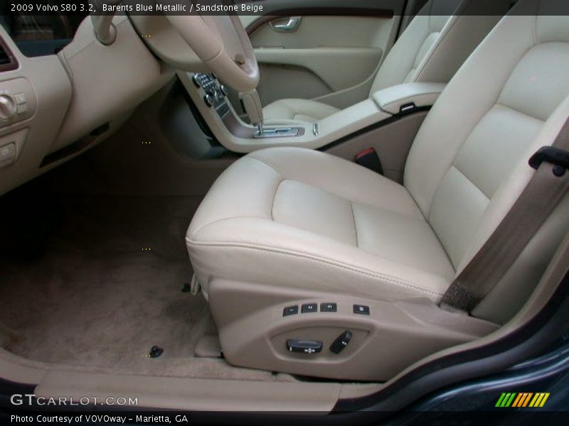 Barents Blue Metallic / Sandstone Beige 2009 Volvo S80 3.2
