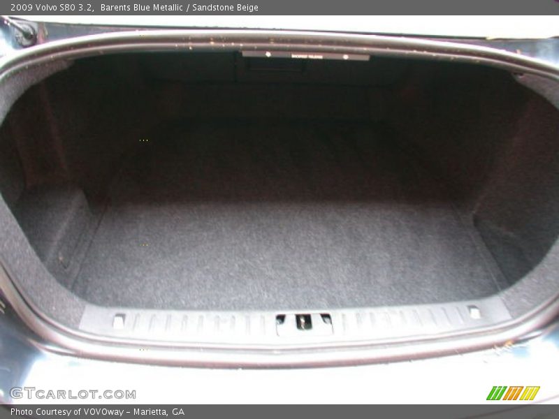 Barents Blue Metallic / Sandstone Beige 2009 Volvo S80 3.2
