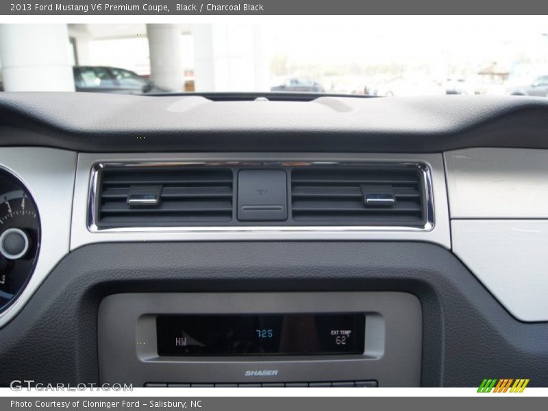 Black / Charcoal Black 2013 Ford Mustang V6 Premium Coupe