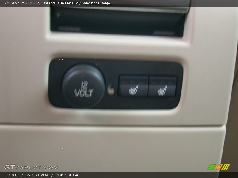 Barents Blue Metallic / Sandstone Beige 2009 Volvo S80 3.2