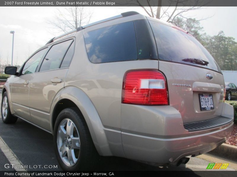 Dune Pearl Metallic / Pebble Beige 2007 Ford Freestyle Limited