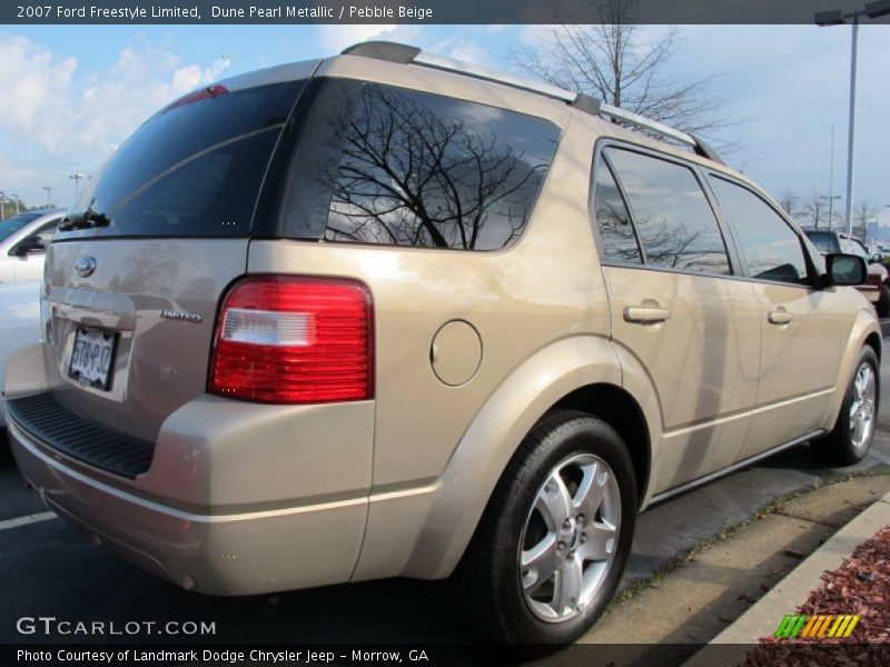 Dune Pearl Metallic / Pebble Beige 2007 Ford Freestyle Limited