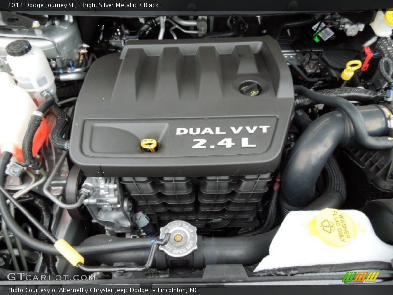  2012 Journey SE Engine - 2.4 Liter DOHC 16-Valve Dual VVT 4 Cylinder