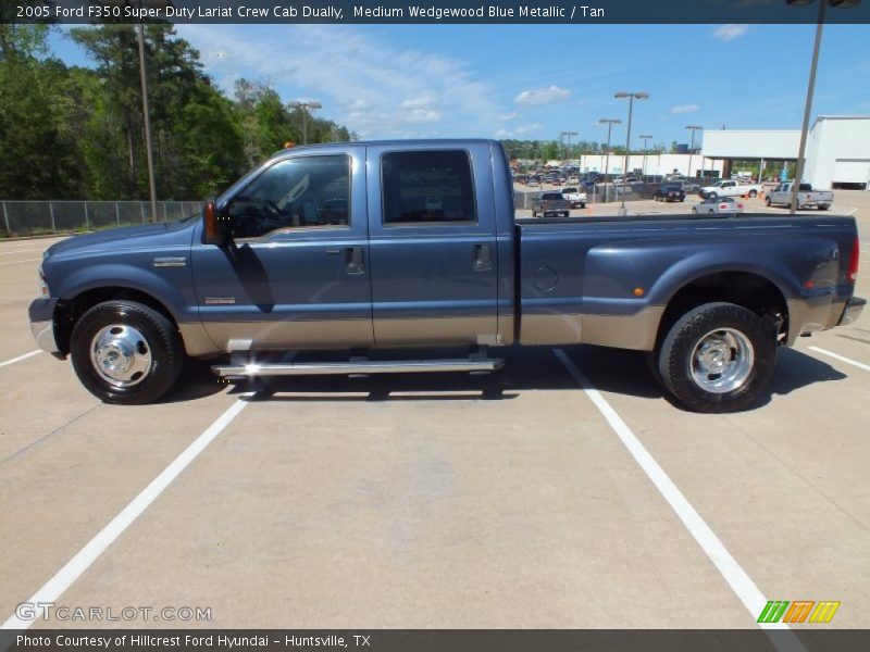  2005 F350 Super Duty Lariat Crew Cab Dually Medium Wedgewood Blue Metallic