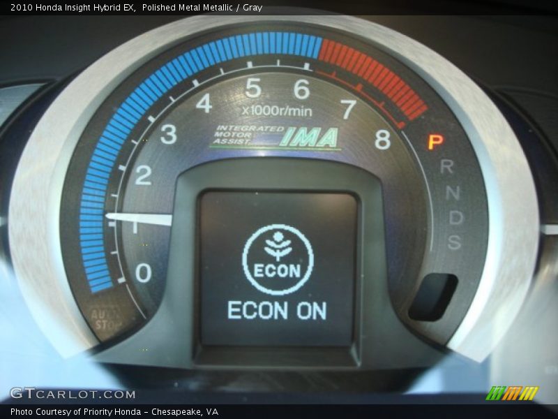  2010 Insight Hybrid EX Hybrid EX Gauges