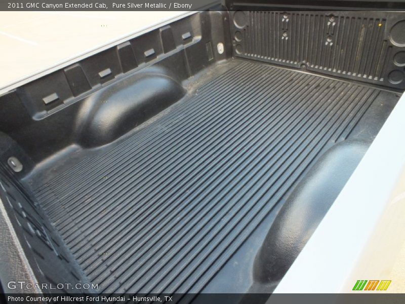 Pure Silver Metallic / Ebony 2011 GMC Canyon Extended Cab