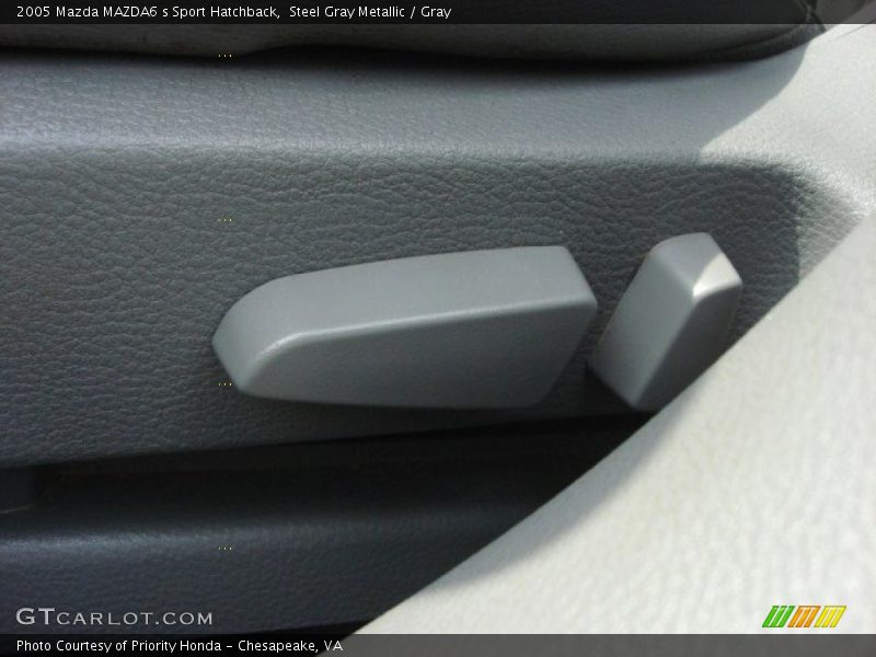 Steel Gray Metallic / Gray 2005 Mazda MAZDA6 s Sport Hatchback