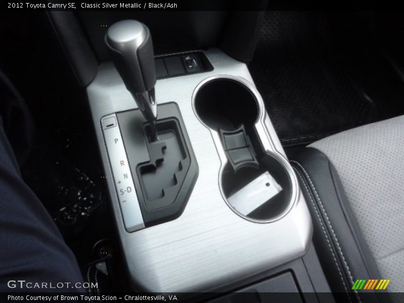 Classic Silver Metallic / Black/Ash 2012 Toyota Camry SE