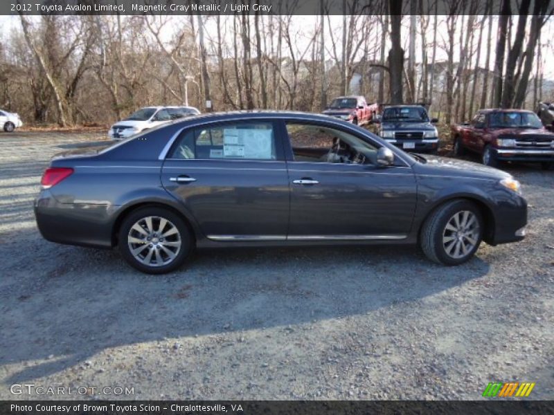 Magnetic Gray Metallic / Light Gray 2012 Toyota Avalon Limited