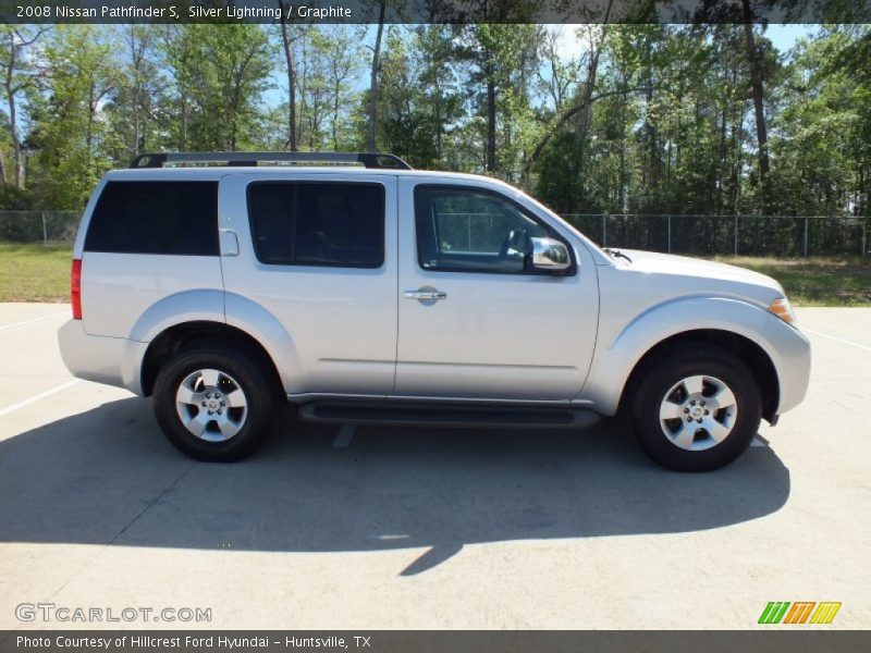 Silver Lightning / Graphite 2008 Nissan Pathfinder S
