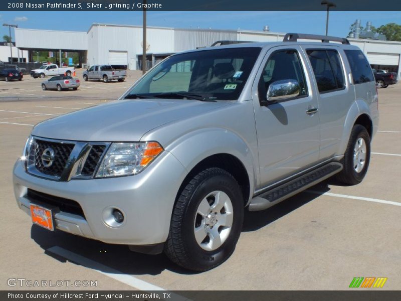 Silver Lightning / Graphite 2008 Nissan Pathfinder S
