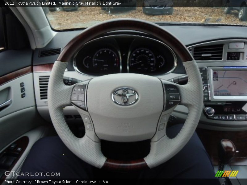 Magnetic Gray Metallic / Light Gray 2012 Toyota Avalon Limited