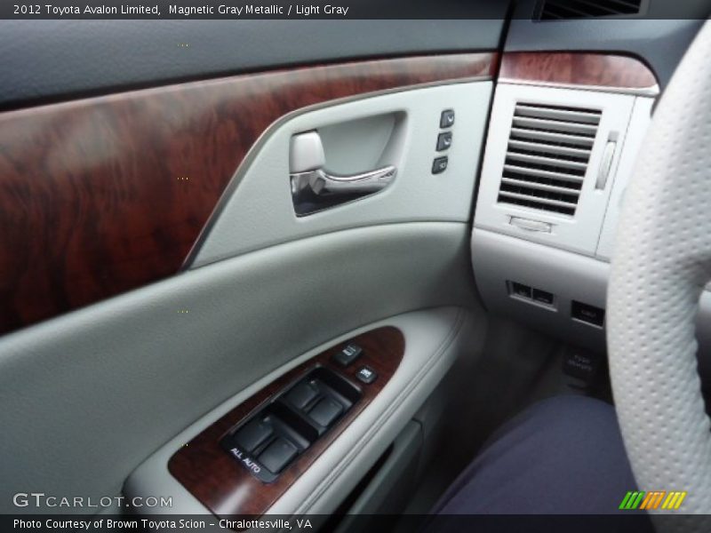 Magnetic Gray Metallic / Light Gray 2012 Toyota Avalon Limited