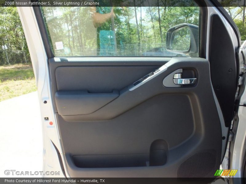 Silver Lightning / Graphite 2008 Nissan Pathfinder S