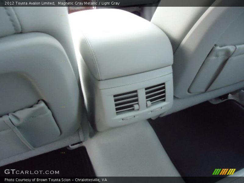 Magnetic Gray Metallic / Light Gray 2012 Toyota Avalon Limited