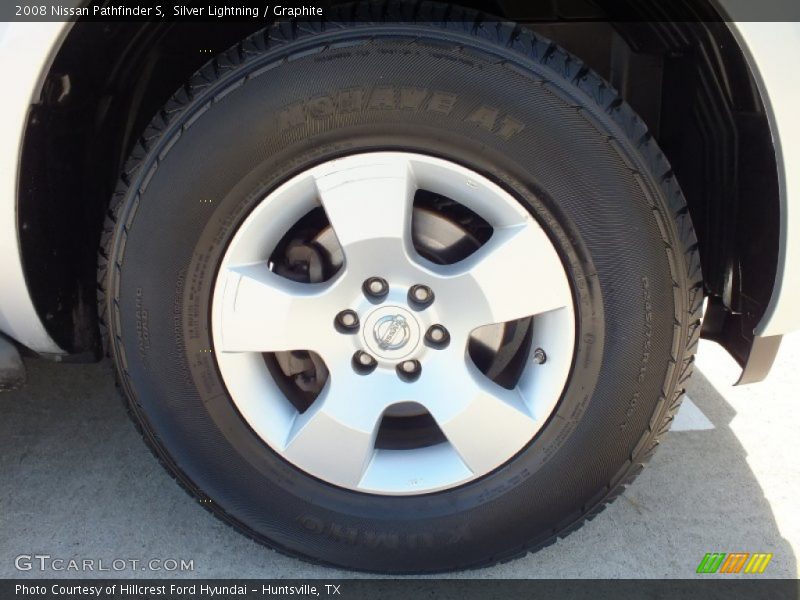 Silver Lightning / Graphite 2008 Nissan Pathfinder S