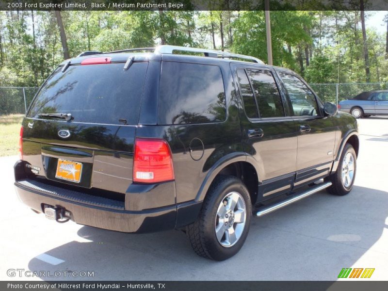Black / Medium Parchment Beige 2003 Ford Explorer Limited
