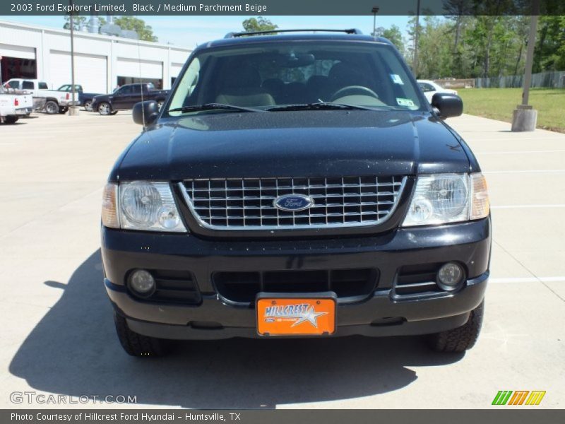Black / Medium Parchment Beige 2003 Ford Explorer Limited