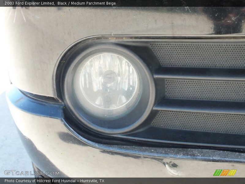 Black / Medium Parchment Beige 2003 Ford Explorer Limited