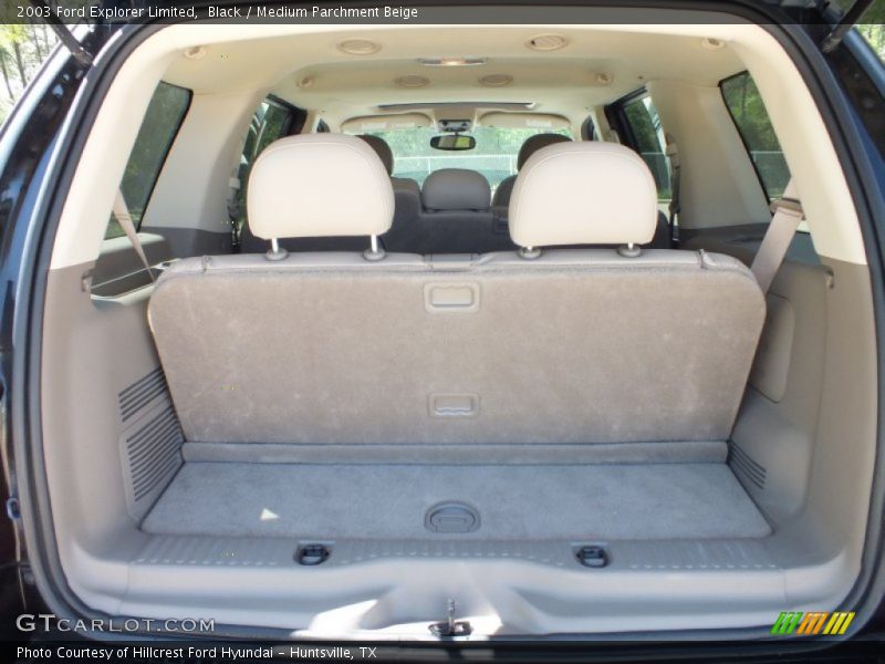 Black / Medium Parchment Beige 2003 Ford Explorer Limited