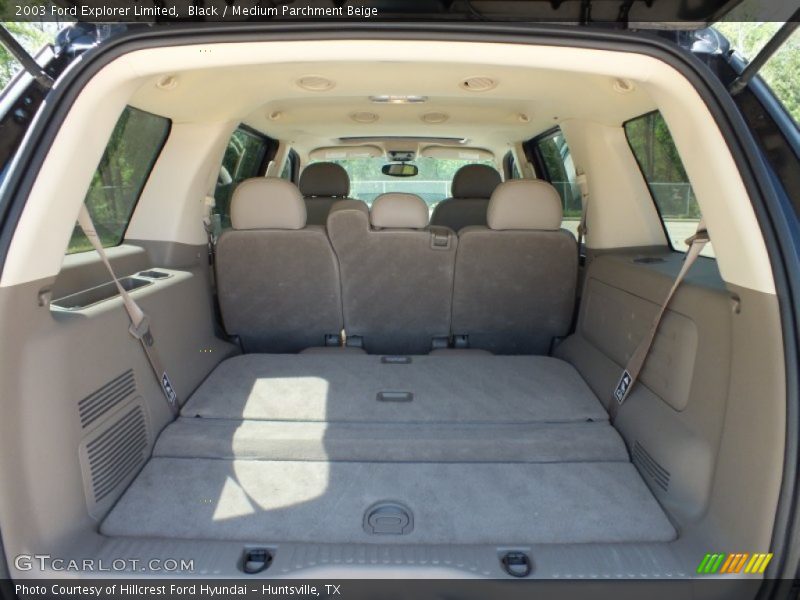 Black / Medium Parchment Beige 2003 Ford Explorer Limited