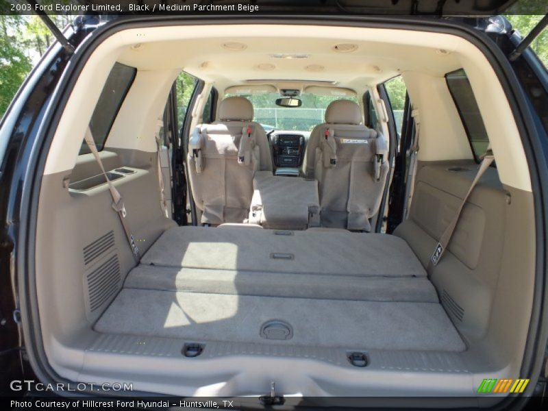 Black / Medium Parchment Beige 2003 Ford Explorer Limited