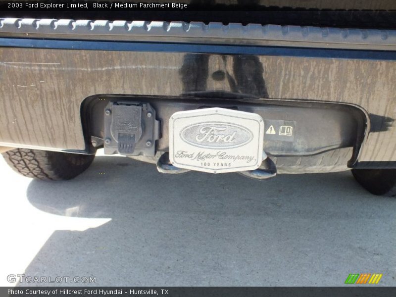 Black / Medium Parchment Beige 2003 Ford Explorer Limited