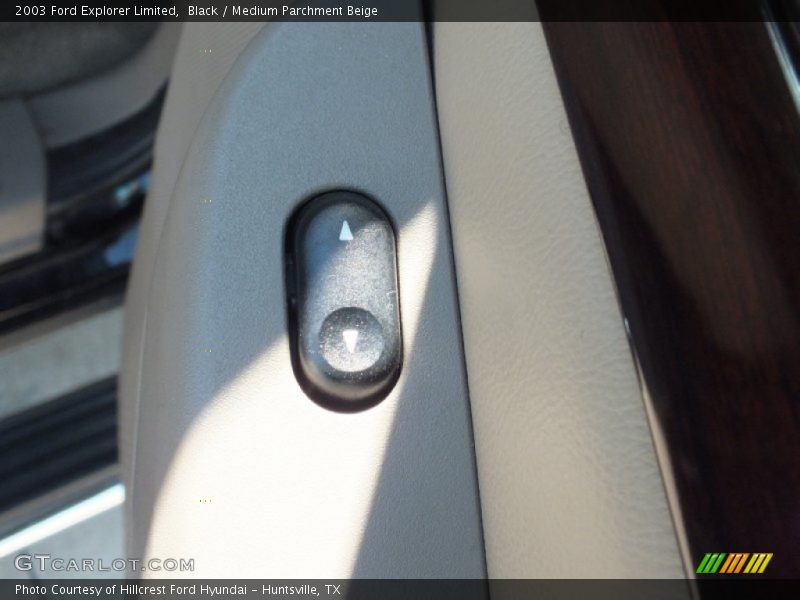 Black / Medium Parchment Beige 2003 Ford Explorer Limited