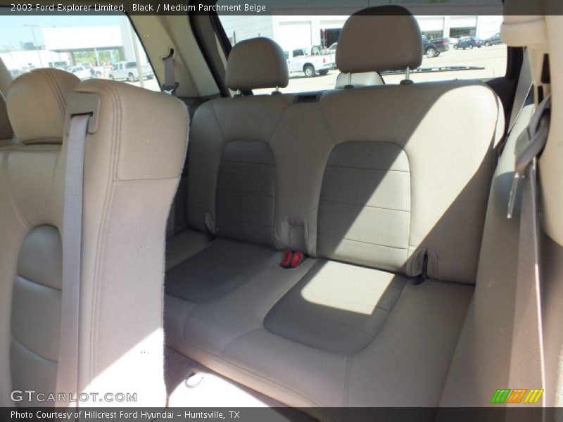 Black / Medium Parchment Beige 2003 Ford Explorer Limited