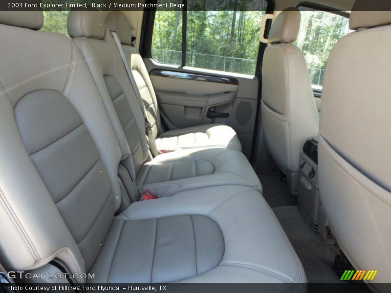 Black / Medium Parchment Beige 2003 Ford Explorer Limited