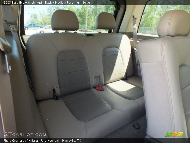 Black / Medium Parchment Beige 2003 Ford Explorer Limited