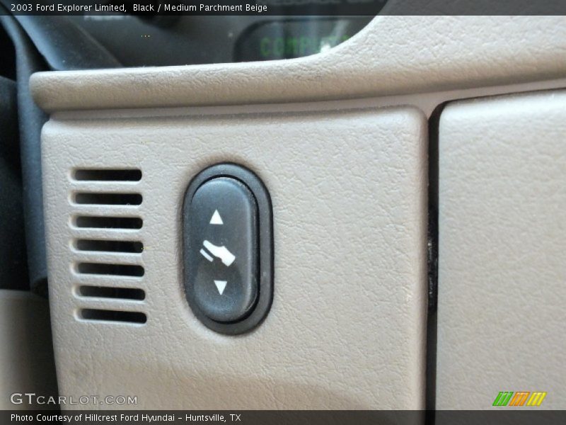 Black / Medium Parchment Beige 2003 Ford Explorer Limited