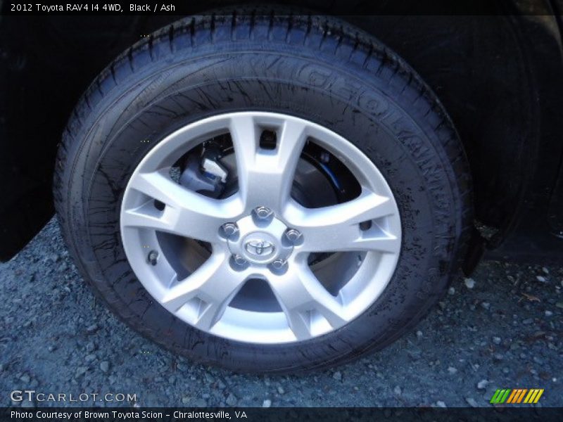 Black / Ash 2012 Toyota RAV4 I4 4WD