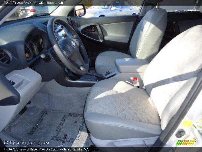 Black / Ash 2012 Toyota RAV4 I4 4WD