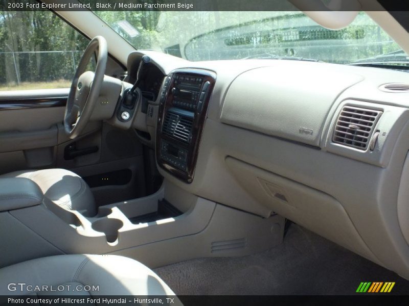Black / Medium Parchment Beige 2003 Ford Explorer Limited