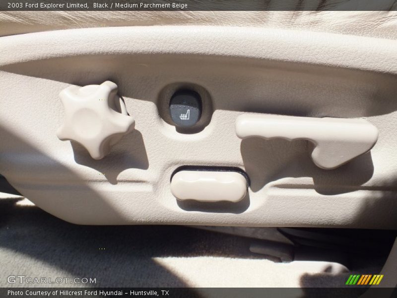 Black / Medium Parchment Beige 2003 Ford Explorer Limited