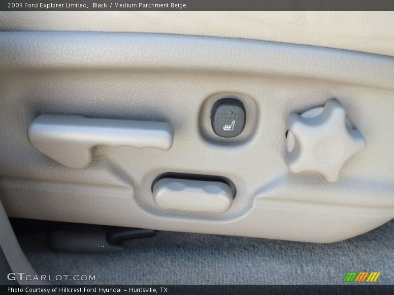 Black / Medium Parchment Beige 2003 Ford Explorer Limited
